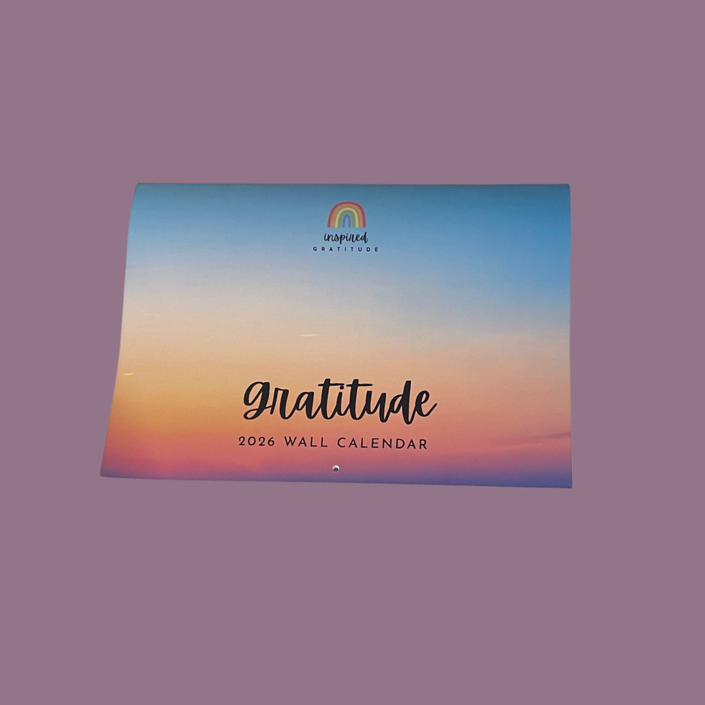 2026 Gratitude wall calendar